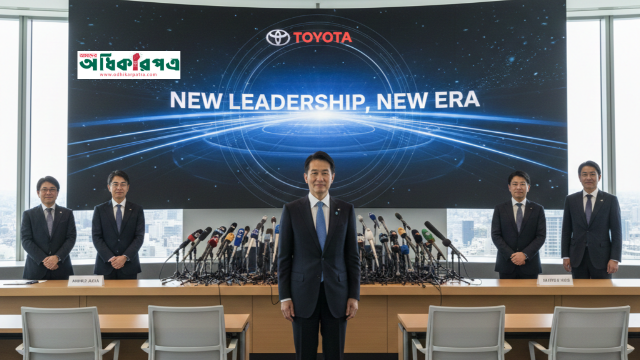 টয়োটার নতুন সিইও: প্রকৌশলী থেকে ফাইন্যান্স এক্সপার্টের নেতৃত্বে বড় রূপান্তর